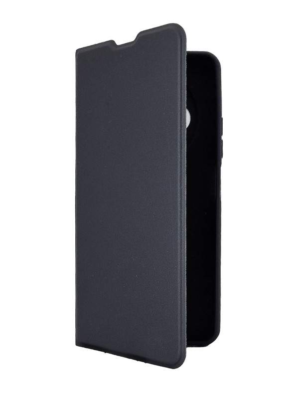 

Чехол книжка Brozo на Tecno Spark 30 Soft touch черный, Tecno Spark 30