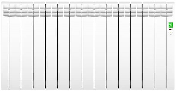 фото Электрический радиатор rointe d series, количество секций: 10 (10) цвет white