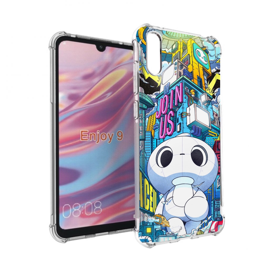 

Чехол бампер MyPads FaceU для Huawei Enjoy 9, Прозрачный, Tocco
