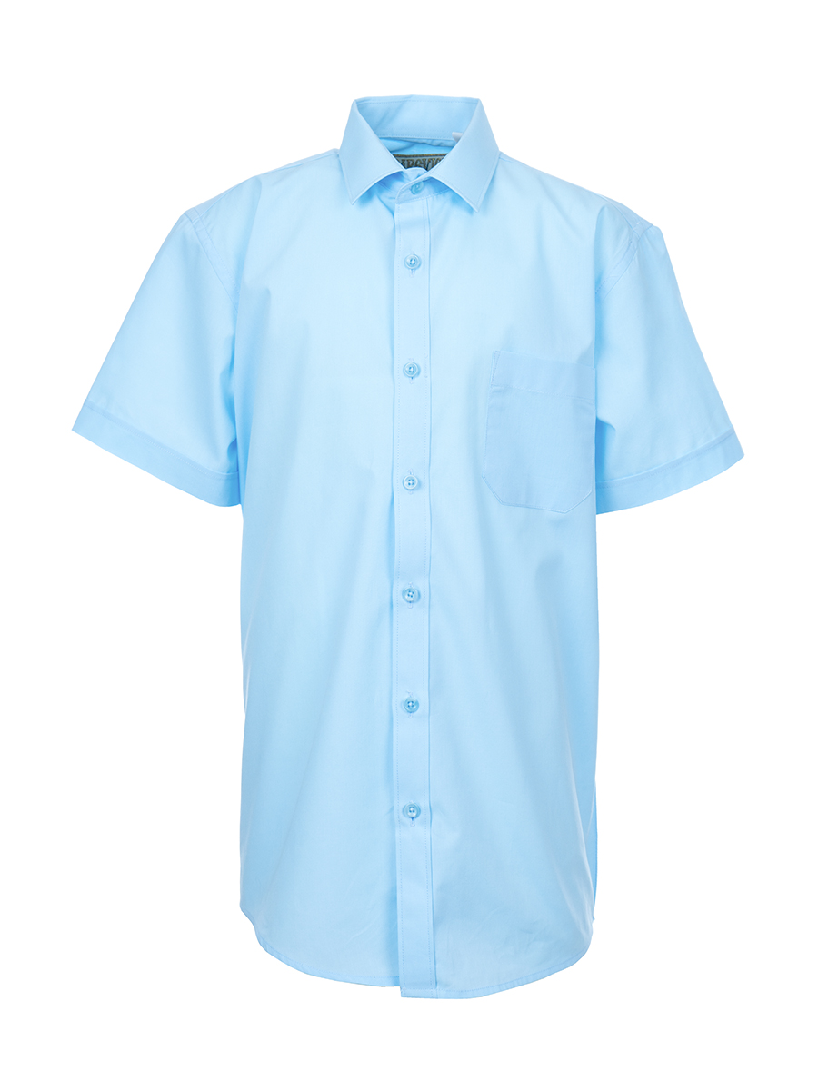 Рубашка детская Tsarevich PT967-K, голубой, 158