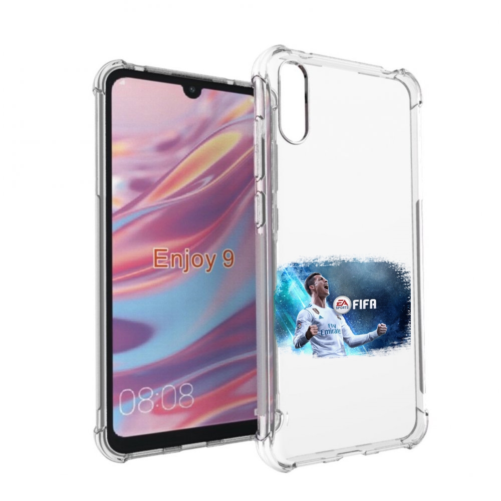 Чехол бампер MyPads FiFA логотип для Huawei Enjoy 9