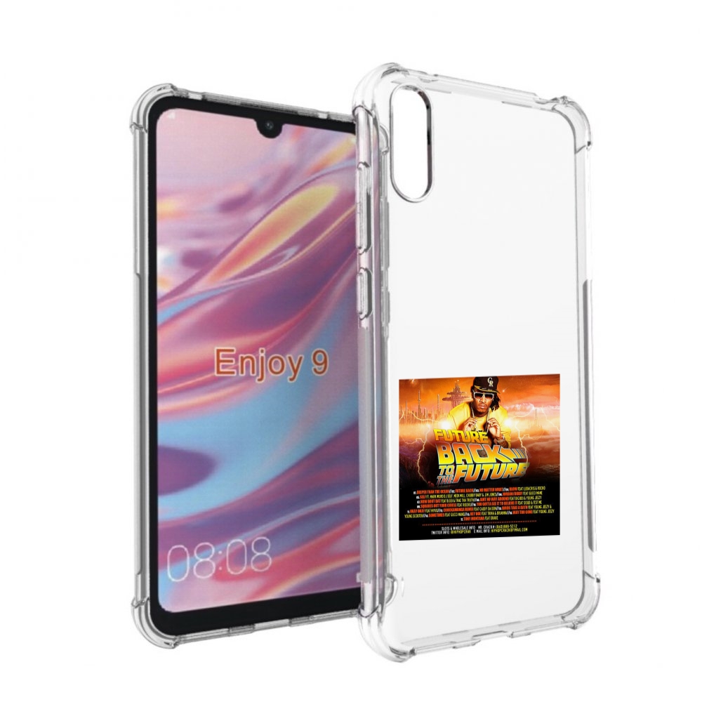 

Чехол бампер MyPads Future - Back To The Future для Huawei Enjoy, Прозрачный, Tocco