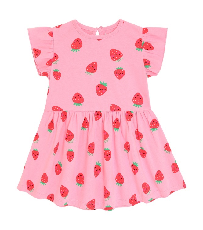 Платье детское Kari Baby SS24B16901004, розовый, 74