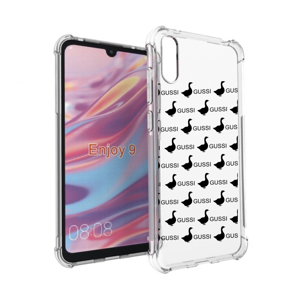 

Чехол бампер MyPads GUSSI для Huawei Enjoy 9, Прозрачный, Tocco