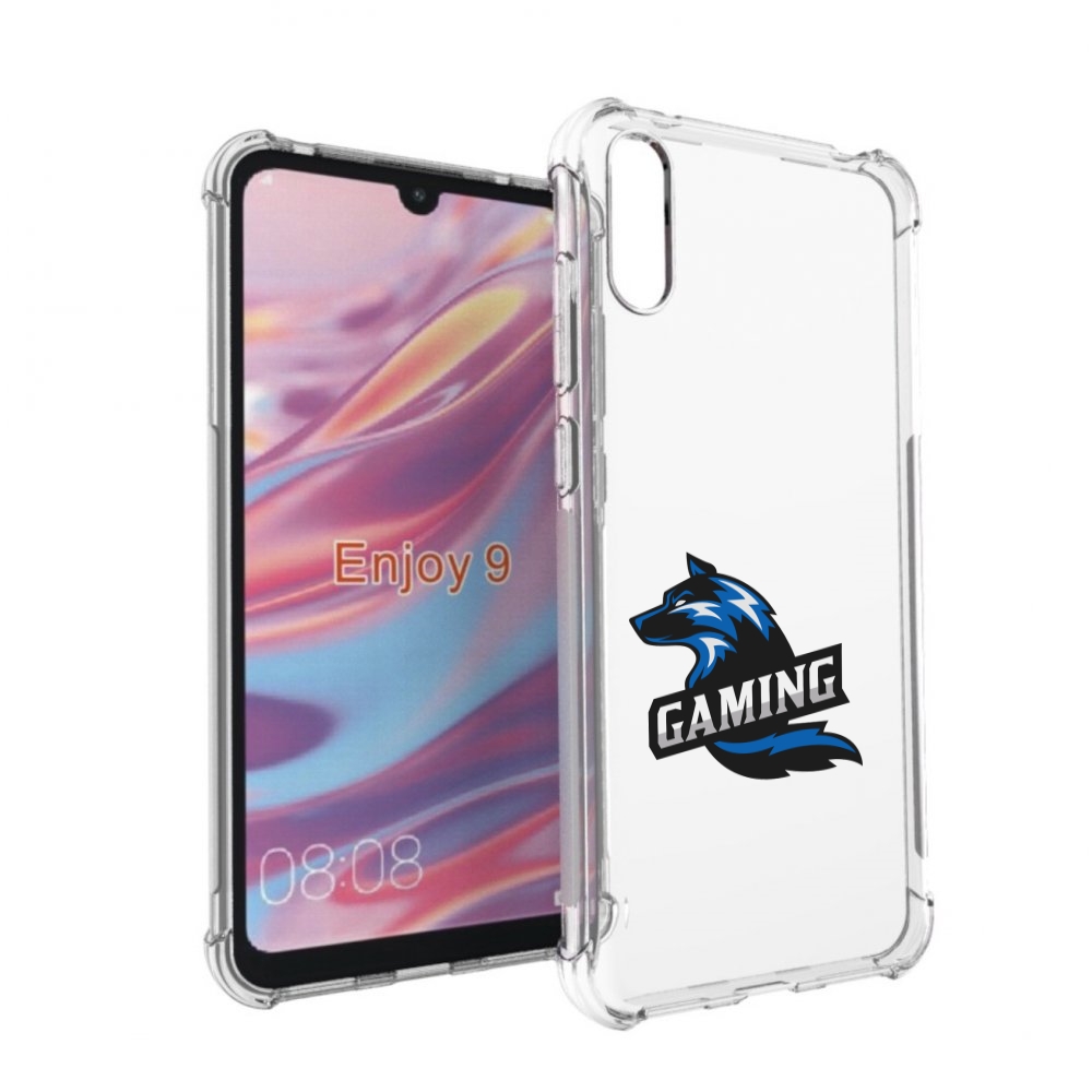 

Чехол бампер MyPads Gaming мужской для Huawei Enjoy 9, Прозрачный, Tocco