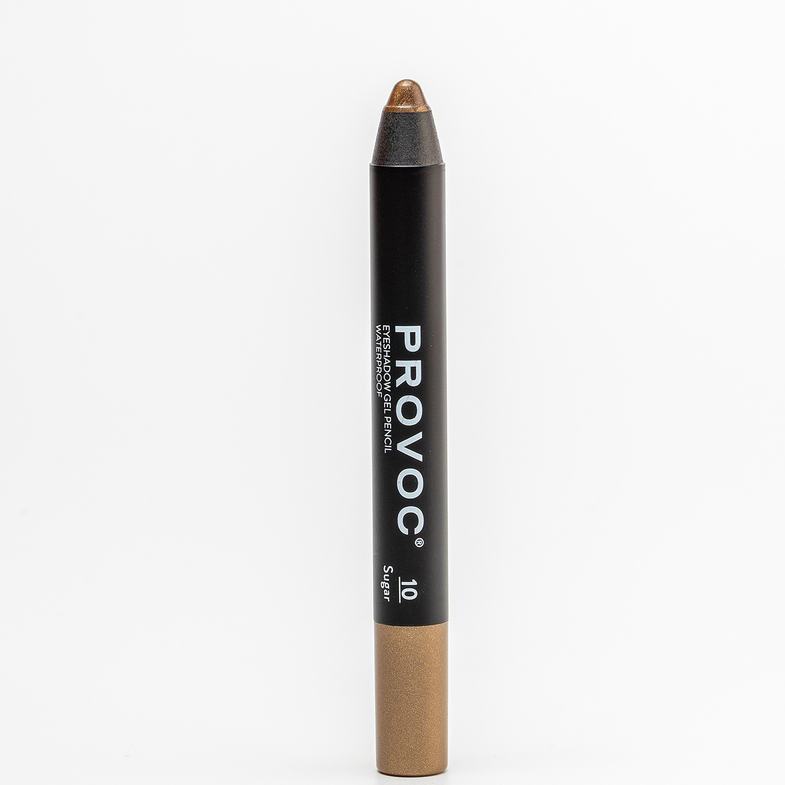 Тени для век Provoc Waterproof Eyeshadow Gel Pencil 10 Оливковый 2,3 г тени карандаш водостойкие eyeshadow pencil pvep06 6 темный шоколад матовый 1 шт