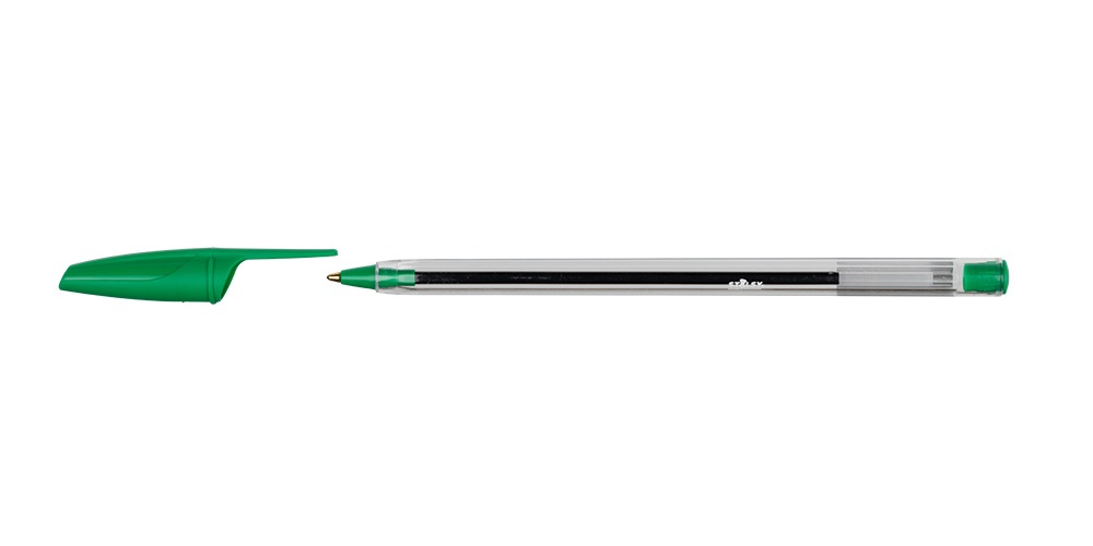 Ручка шариковая STILSY ST-01001 1 мм 50 шт зеленый
