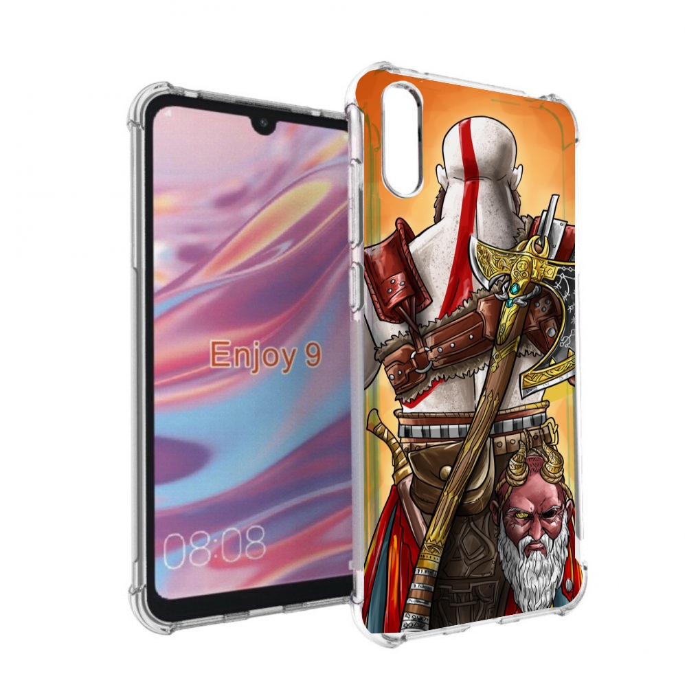 

Чехол бампер MyPads God of War для Huawei Enjoy 9, Прозрачный, Tocco