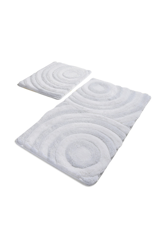 

Комплект из 2 ковриков Chilai Home 8697182800110, 8697182800110 БЕЛЫЙ