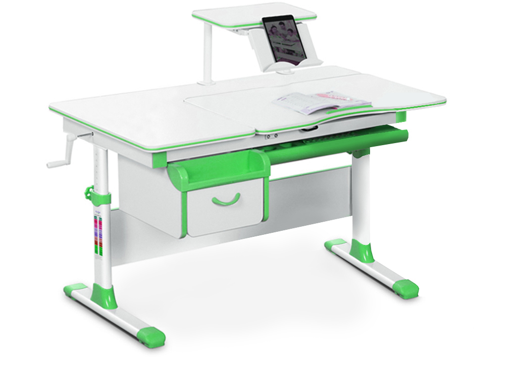 фото Детский стол mealux evo-40 зеленый