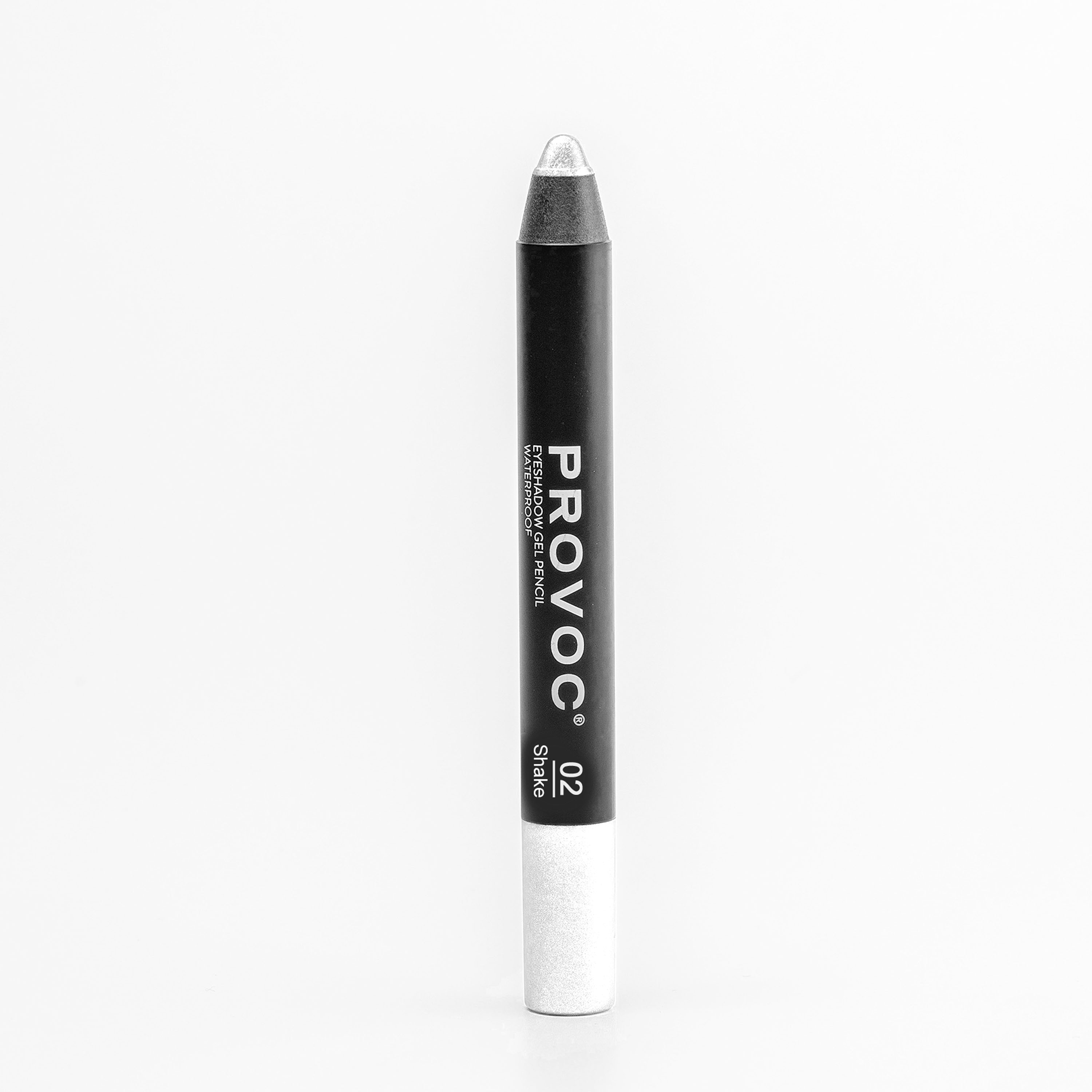 Тени для век Provoc Waterproof Eyeshadow Gel Pencil 02 Жемчужный 2,3 г тени карандаш водостойкие eyeshadow pencil pvep11 11 персиковый шиммер 1 шт