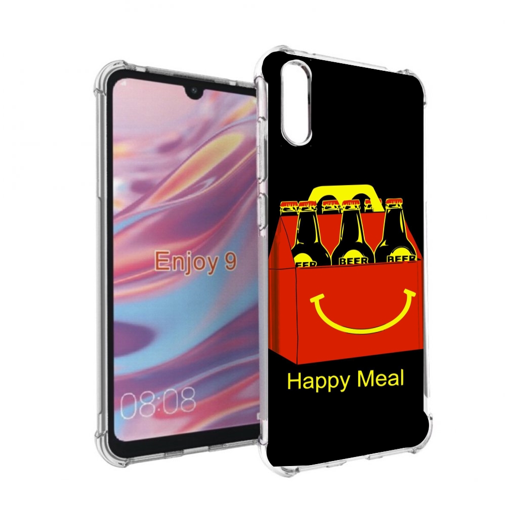 

Чехол бампер MyPads Happy Meal для Huawei Enjoy 9, Прозрачный, Tocco