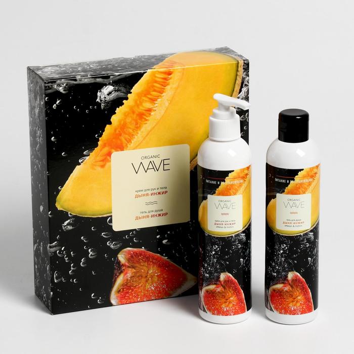 

Подарочный набор Organic Wave Melon & Inzhir: гель для душа, 270 мл и крем для рук, 200 мл