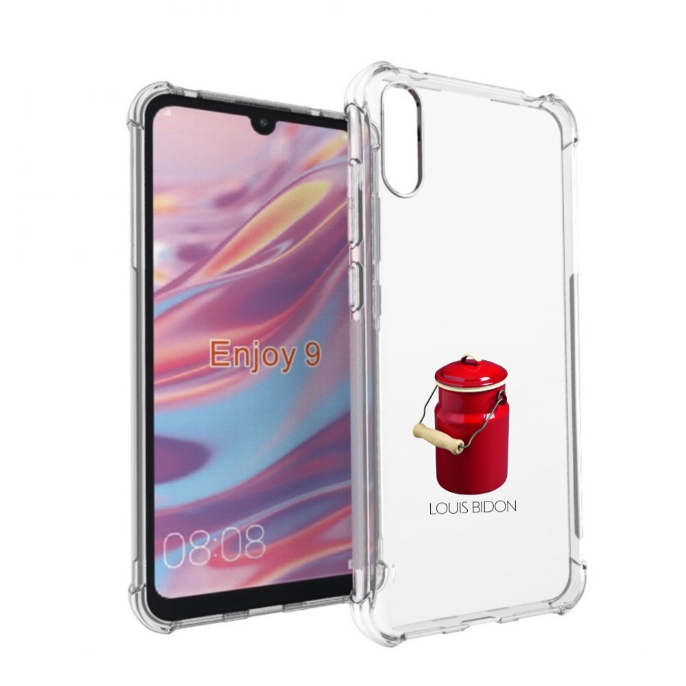 

Чехол бампер MyPads Louis-bidon для Huawei Enjoy 9, Прозрачный, Tocco