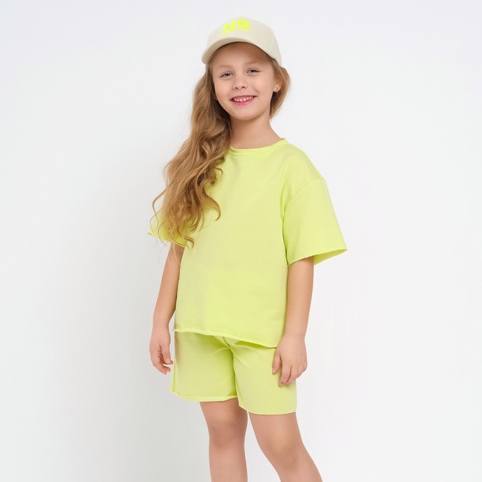 

Костюм повседневный; костюм спортивный детский MINAKU Casual, Желтый, 110, Casual