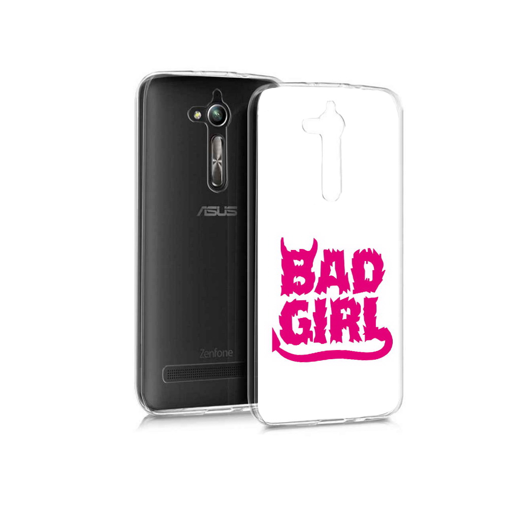 

Чехол MyPads Tocco для Asus ZenFone Go (ZB500KL) плохая девочка, Прозрачный, Tocco