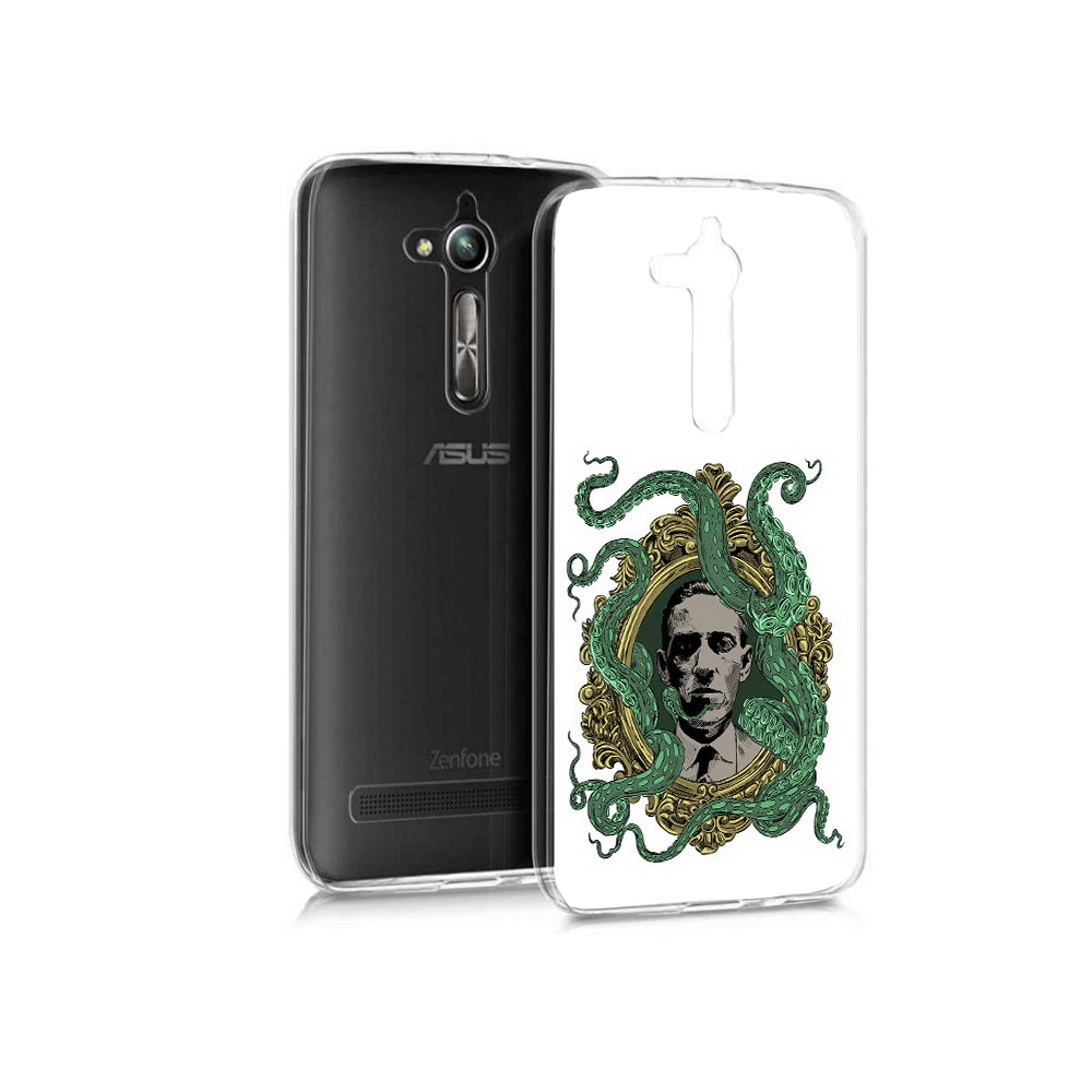 

Чехол MyPads Tocco для Asus ZenFone Go (ZB500KL) портрет с кракеном, Прозрачный, Tocco