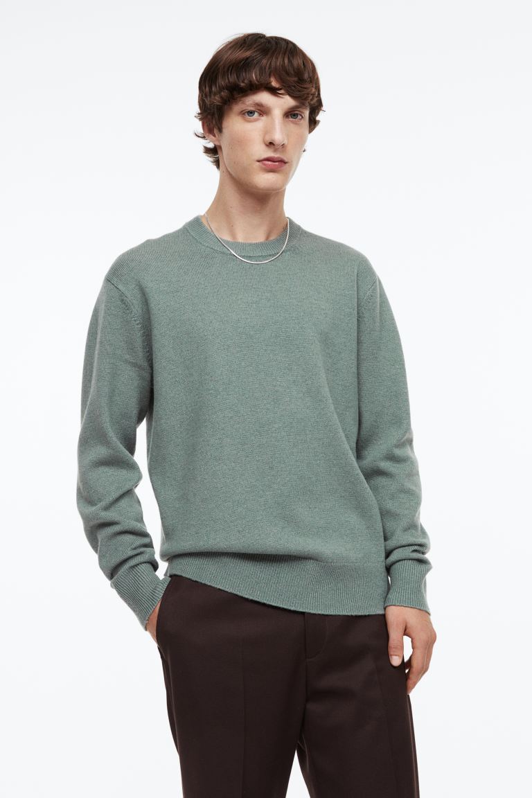 

Джемпер мужской H&M 1099660002 зеленый L (доставка из-за рубежа), 1099660002