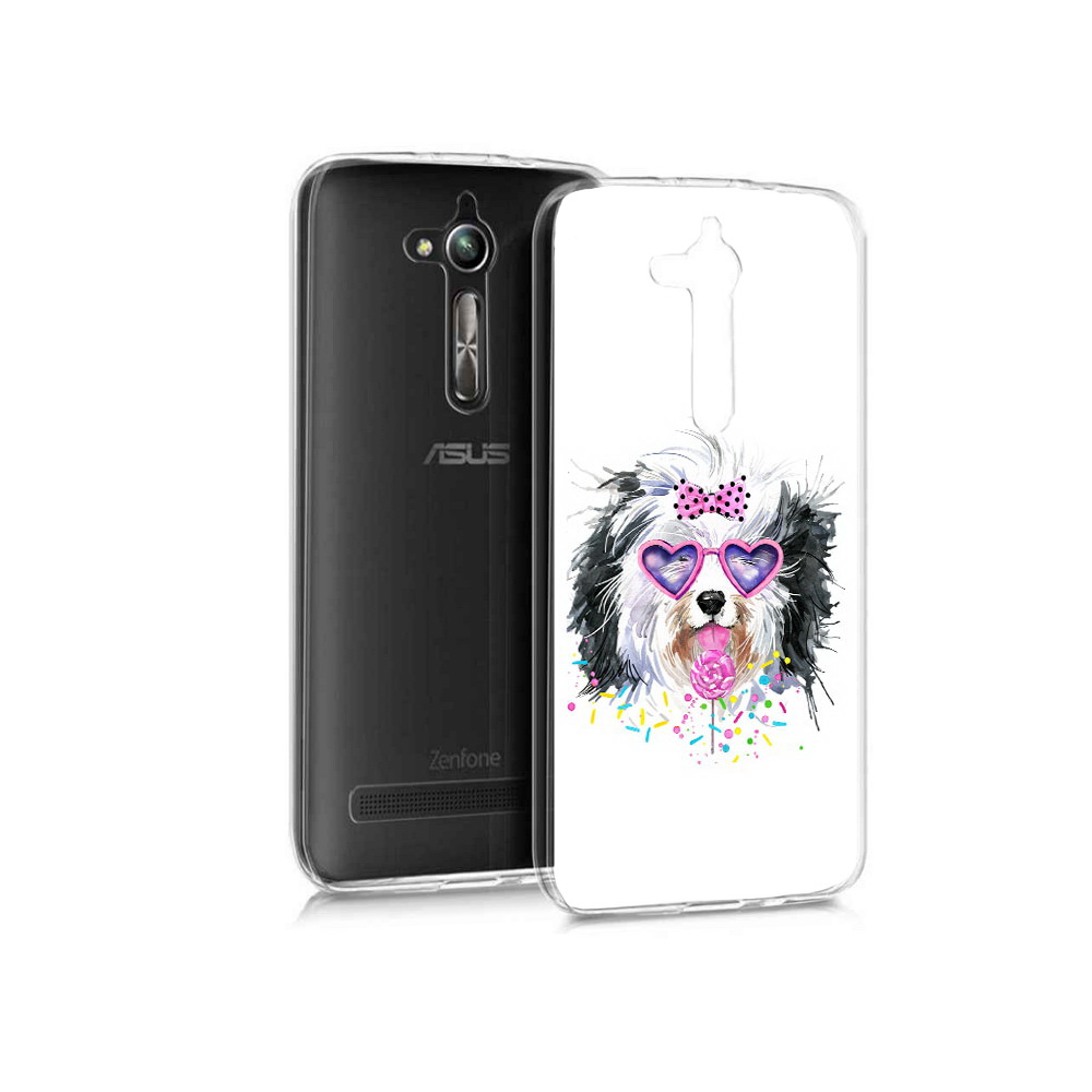 

Чехол MyPads Tocco для Asus ZenFone Go (ZB500KL) пушистик, Прозрачный, Tocco