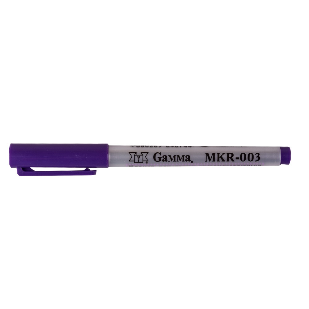 Маркер Gamma MKR-003 самоисчезающий фиолетовый для ткани