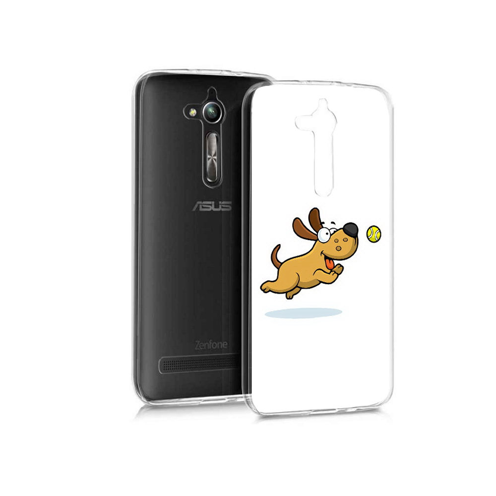 Чехол MyPads Tocco для Asus ZenFone Go (ZB500KL) пёсик