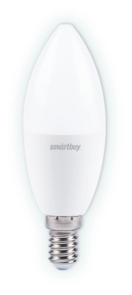 фото Светодиодная (led) лампа smart buy sbl-c37-9,5-60k-e14