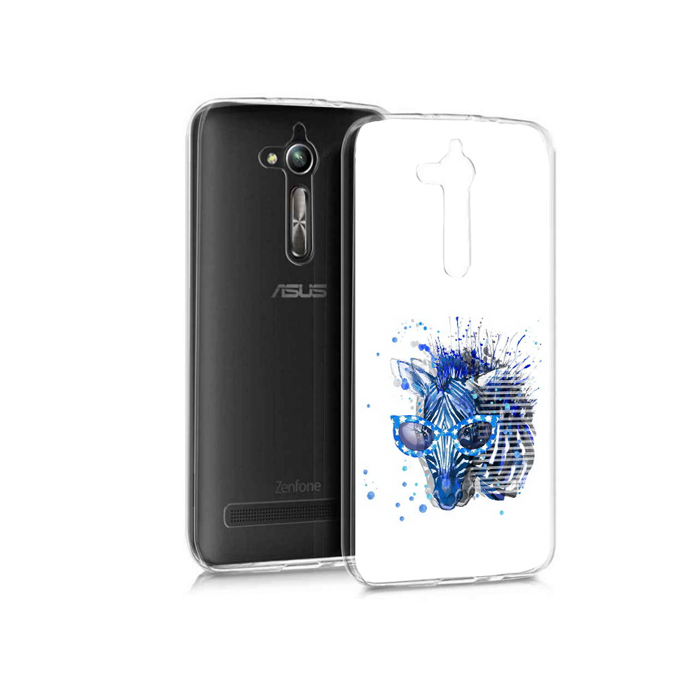 

Чехол MyPads Tocco для Asus ZenFone Go (ZB500KL) расплывчатая зебра, Прозрачный, Tocco