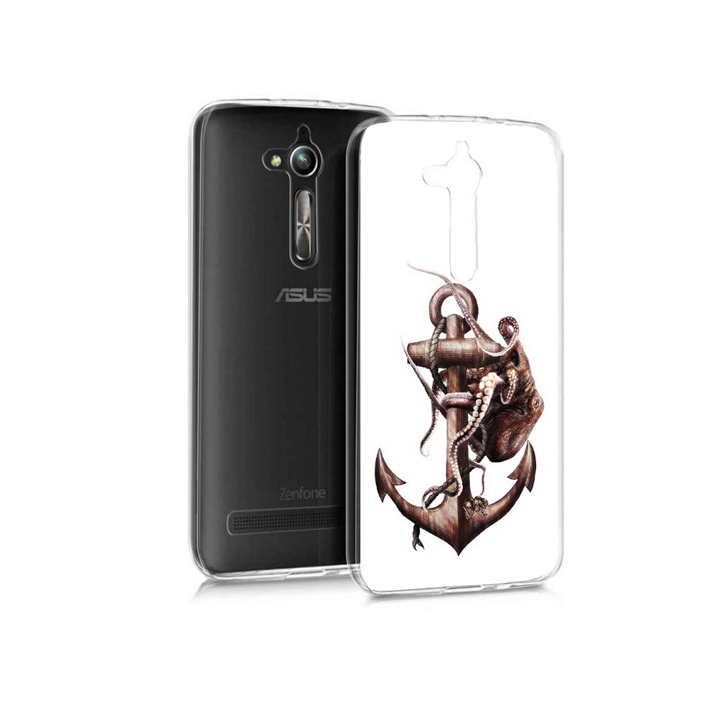 

Чехол MyPads Tocco для Asus ZenFone Go (ZB500KL) ржавый якорь, Прозрачный, Tocco