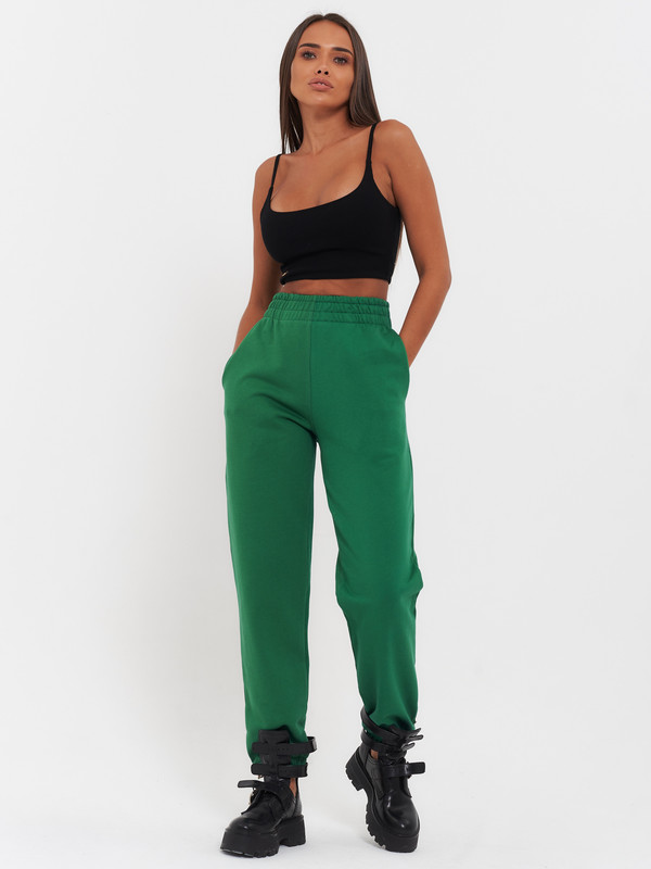 Спортивные брюки женские Little Secret uz300211 зеленые S