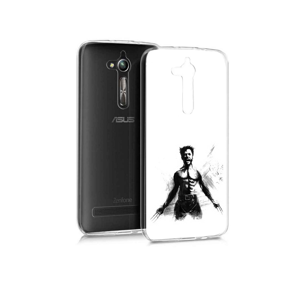 

Чехол MyPads Tocco для Asus ZenFone Go (ZB500KL) росомаха, Прозрачный, Tocco