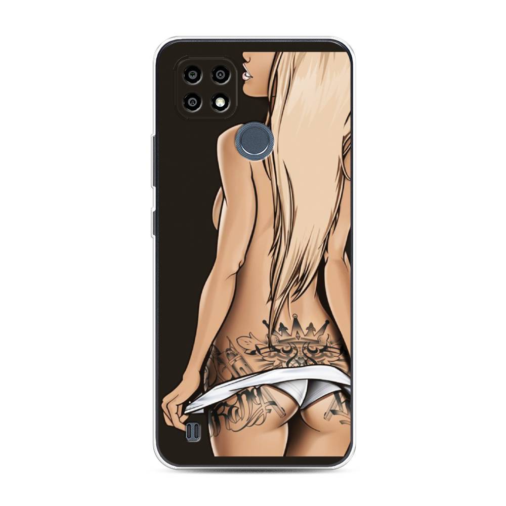 

Чехол на Oppo Realme C21Y "Обнаженная девушка", 2510950-6