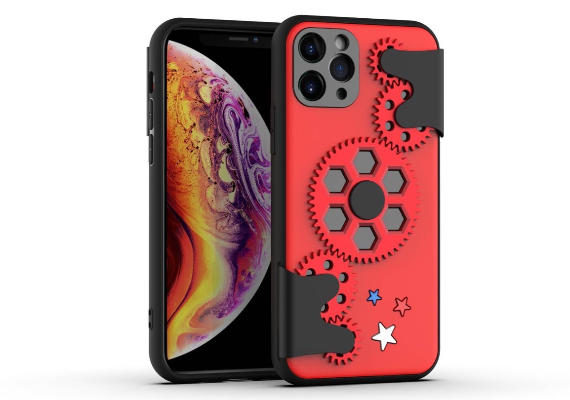 фото Чехол силиконовый для iphone xr 6.1" steampunk (стимпанк) красный grand price