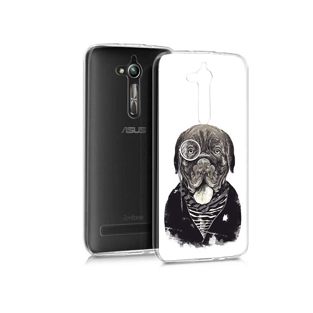 

Чехол MyPads Tocco для Asus ZenFone Go (ZB500KL) солидный песик, Прозрачный, Tocco
