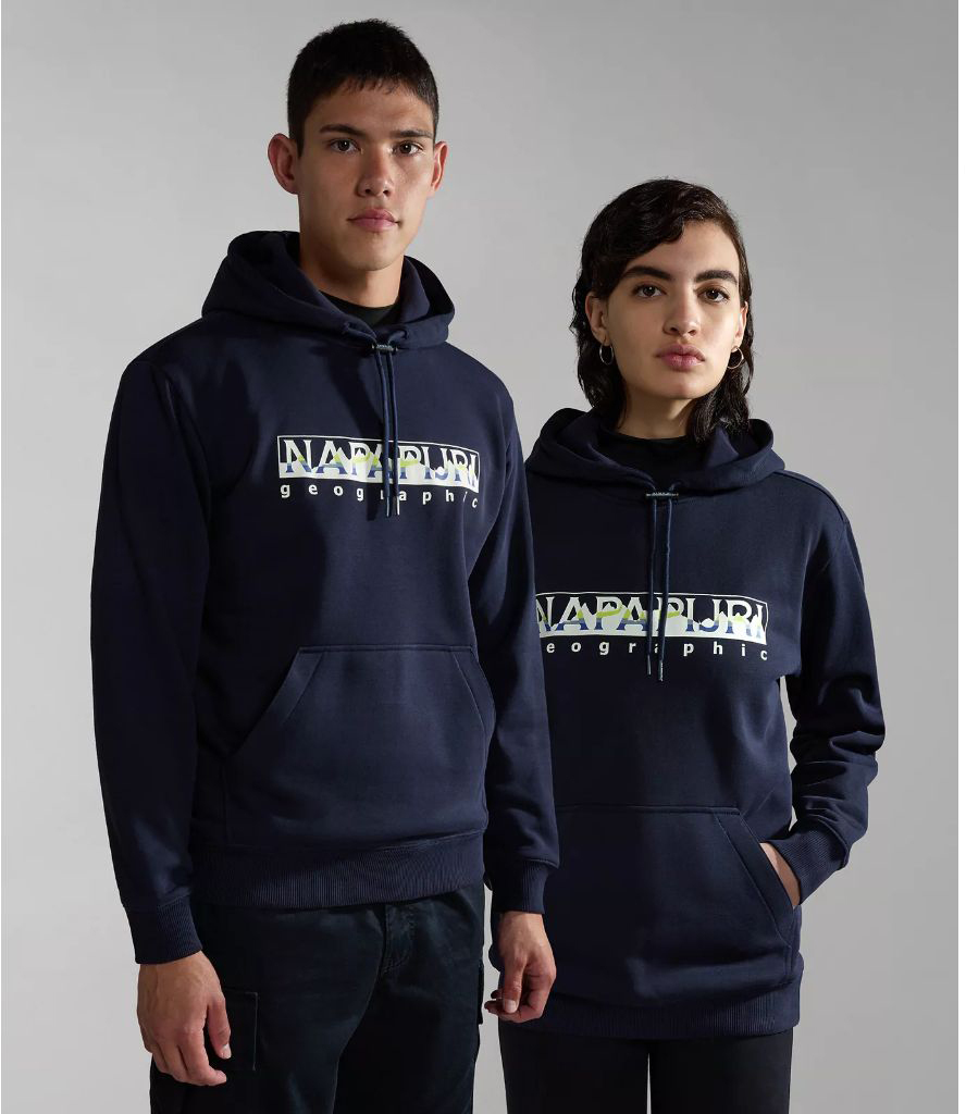 Худи мужское Napapijri B-TELEMARK H 1 176 BLU MARINE синее XS