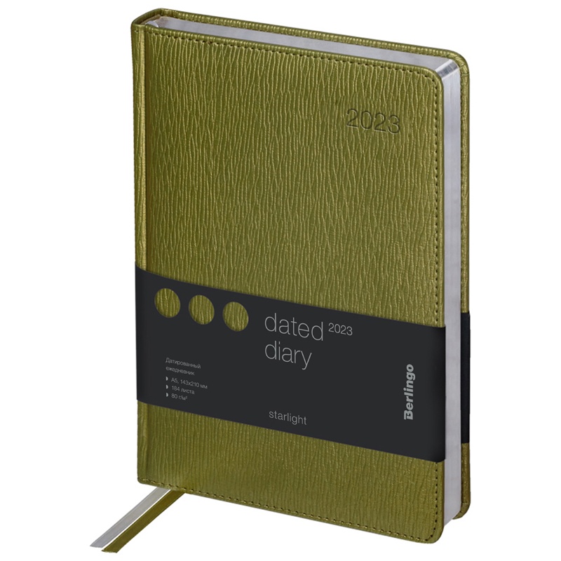 

Berlingo 2023 г, А5, 184 л, кожзам, Starlight, серый срез, салатовый, 2023 г, А5, 184 л, кожзам, Starlight, серый срез, салатовый