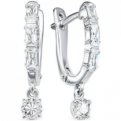 

Серьги с 8 фианитами из серебра Алкор серебро 02-1501_00КЦ-00, 02-1501_00КЦ-00
