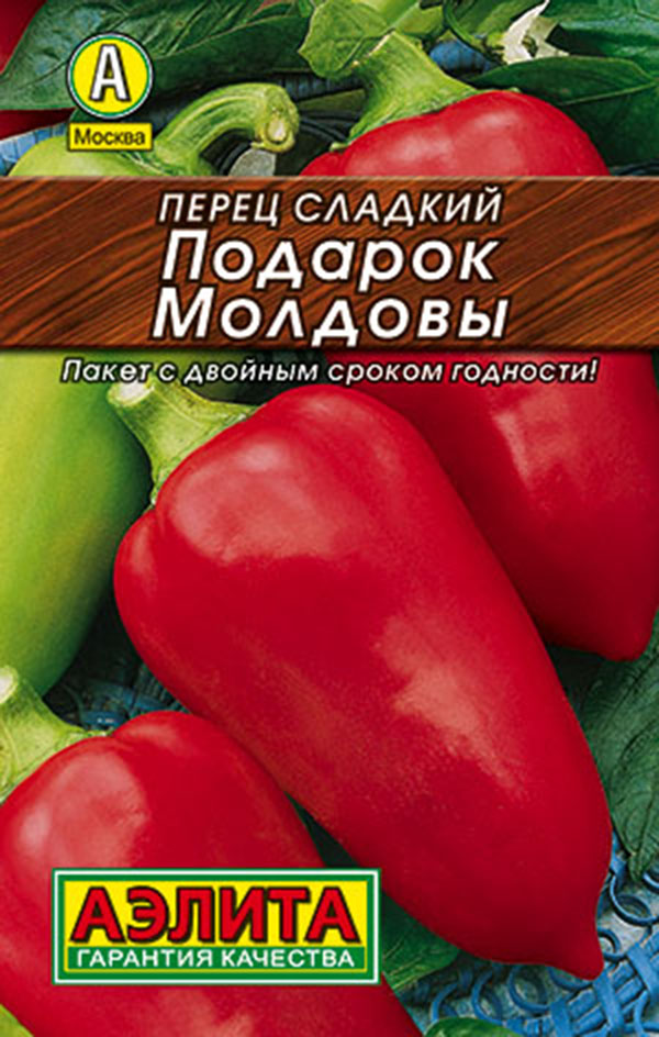 

Семена перец сладкий Аэлита Подарок молдовы 00-00592411 1 уп.