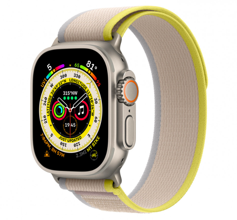 Ремешок Yellow/Beige Trail Loop M/L (Желтый/Бежевый) Apple Watch 49mm MQEH3AM/A