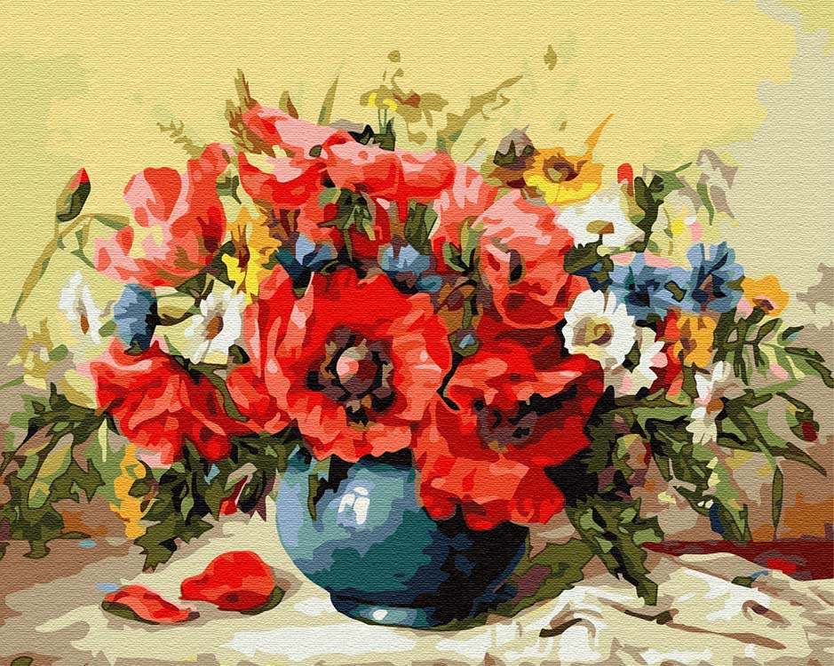 

Картина по номерам Molly Маковая фантазия, 40x50, Маковая фантазия