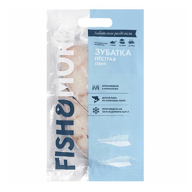 

Зубатка пестрая Fish&More замороженная стейк