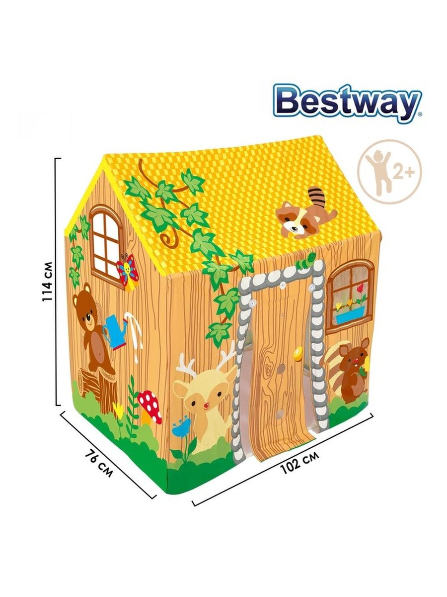 Игровой домик Bestway 102х76х114см, 2-6 лет