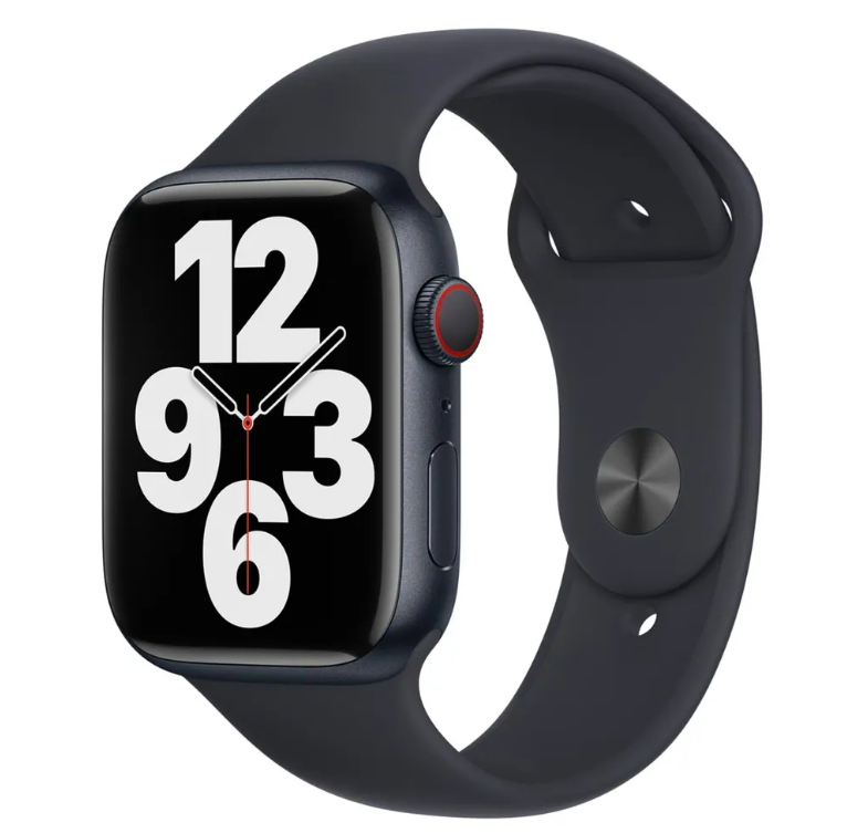 Ремешок Apple Watch Sport Band Midnight Size M/L 45mm (42mm; 44mm; 49mm) MPLU3AM/A