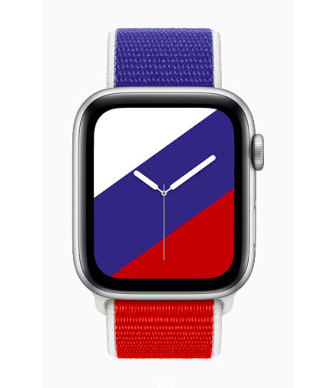 

Ремешок Apple Watch Sport Loop International Collection Russia 40mm (38mm; 41mm) MXU92AM/A, Разноцветный, Sport Loop