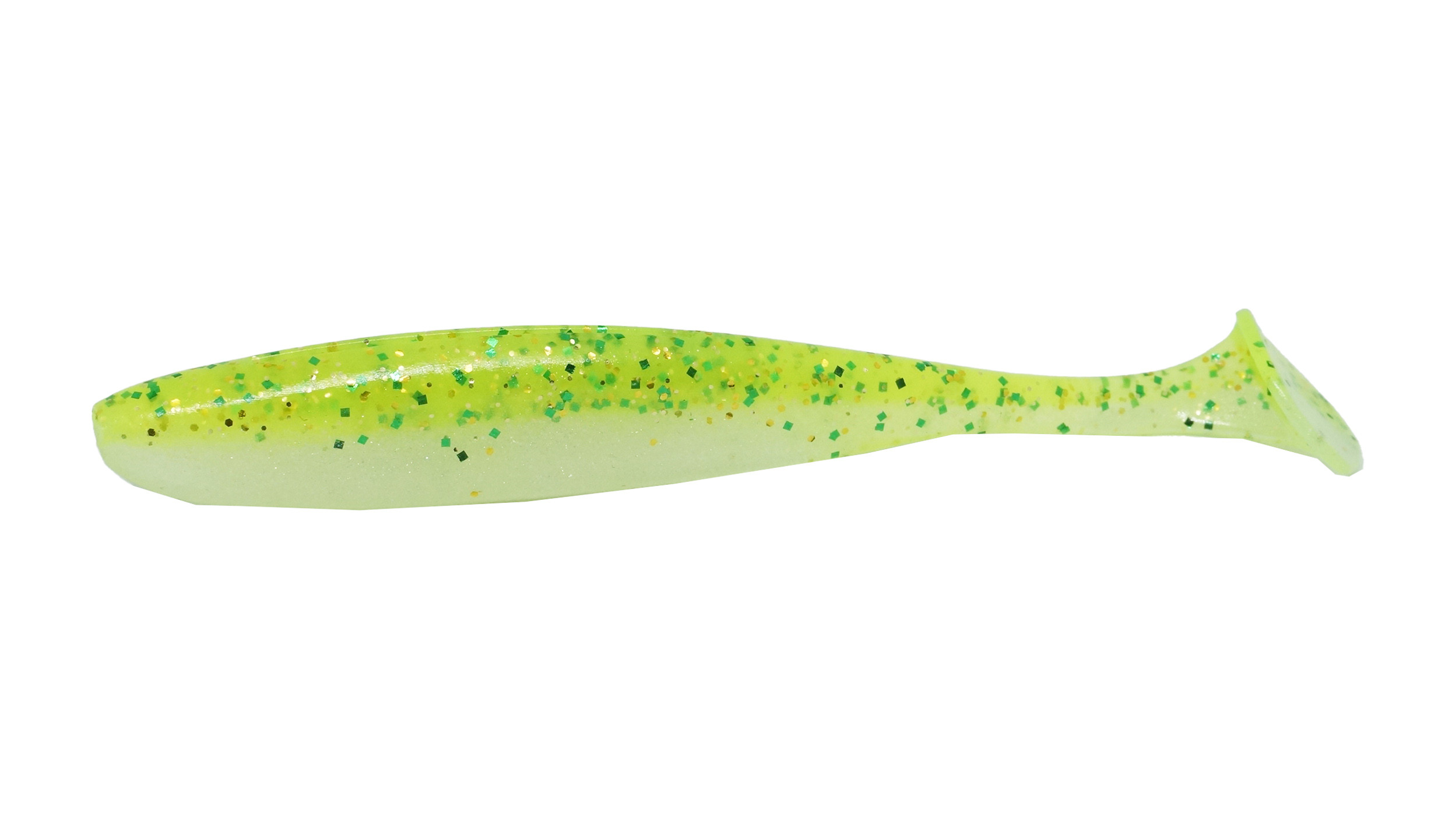 

Мягкая приманка Keitech Easy Shiner 8.0" PAL# 02T Lime Chart Shad, Белый;зеленый, Easy Shiner