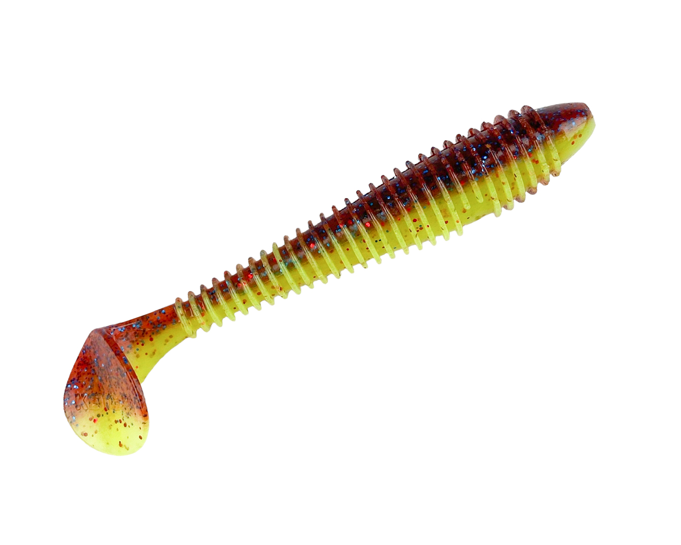 

Мягкая приманка Keitech Swing Impact FAT 3.8 EA# 15T Grape Chart Red FLK, Желтый;красный, Swing Impact Fat