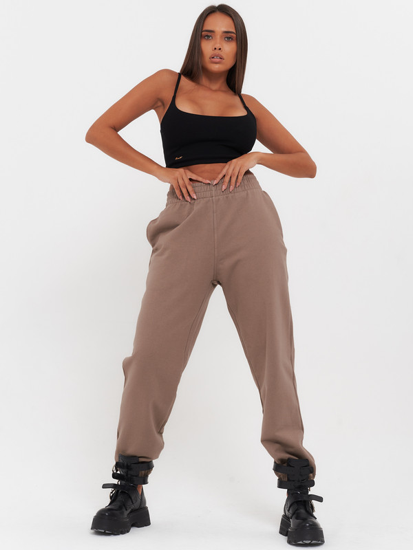 Спортивные брюки женские Little Secret uz300211 коричневые M