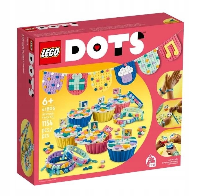 фото Конструктор lego dots 41806 полный набор для вечеринок