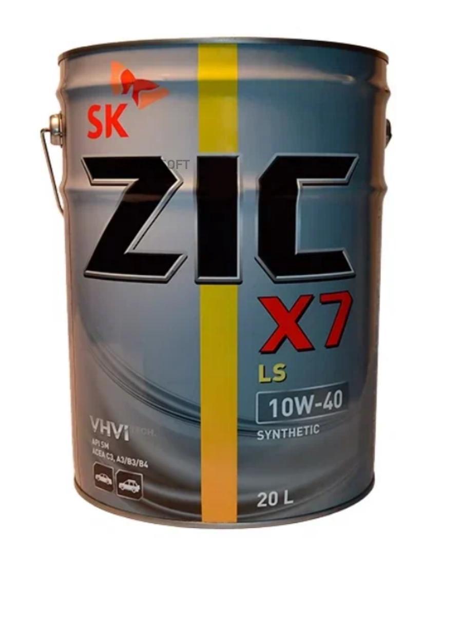 Zic Zic X7 Ls 10W40 (20l) масло Моторное Синт Api Sn/Cf, Acea C3, Mb 229.31, Rn 0700