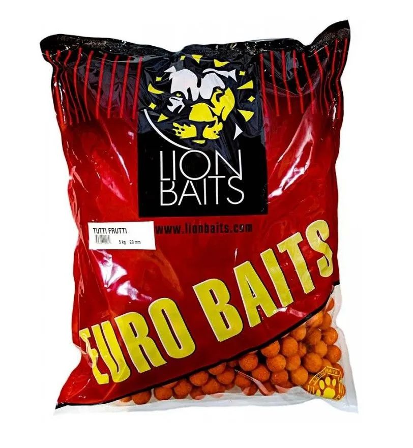 Бойлы тонущие Lion Baits Euro Baits Tutti Frutti 20мм 5 кг (Тутти-фрутти)