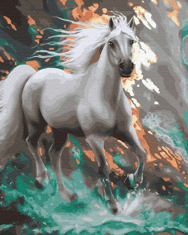 

Картина по номерам Molly Стремительный, 40x50, Стремительный
